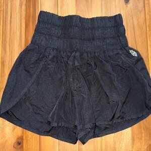 Free People The Way Home Shorts in Black
